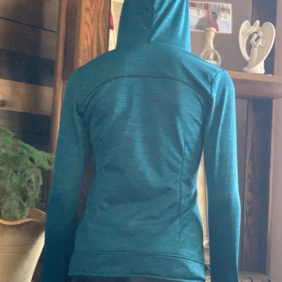 “ROPER” Peacock Blue & Black Hoodie NWT - Picture 6 of 9